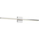 Brio LED 38.98 inch Chrome Bath Vanity Light Wall Light
