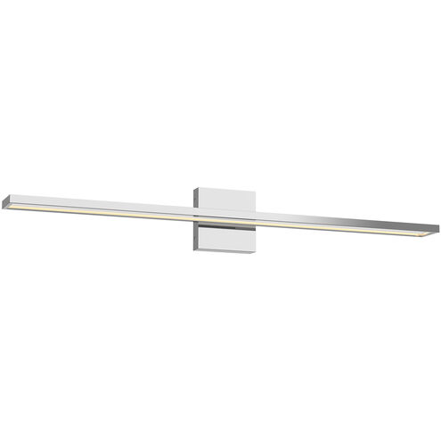 Brio LED 38.98 inch Chrome Bath Vanity Light Wall Light