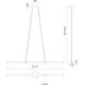 Akari LED 49.5 inch Brushed Nickel Linear Pendant Ceiling Light