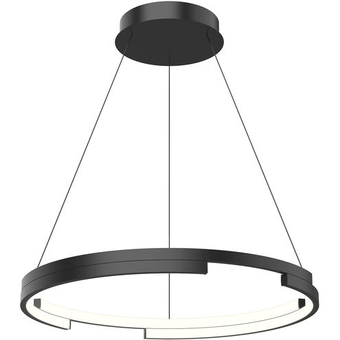 Anello Minor LED 24 inch Black Pendant Ceiling Light