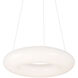 Cumulus LED 12 inch White Pendant Ceiling Light