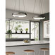 Anello Minor LED 19 inch Black Pendant Ceiling Light