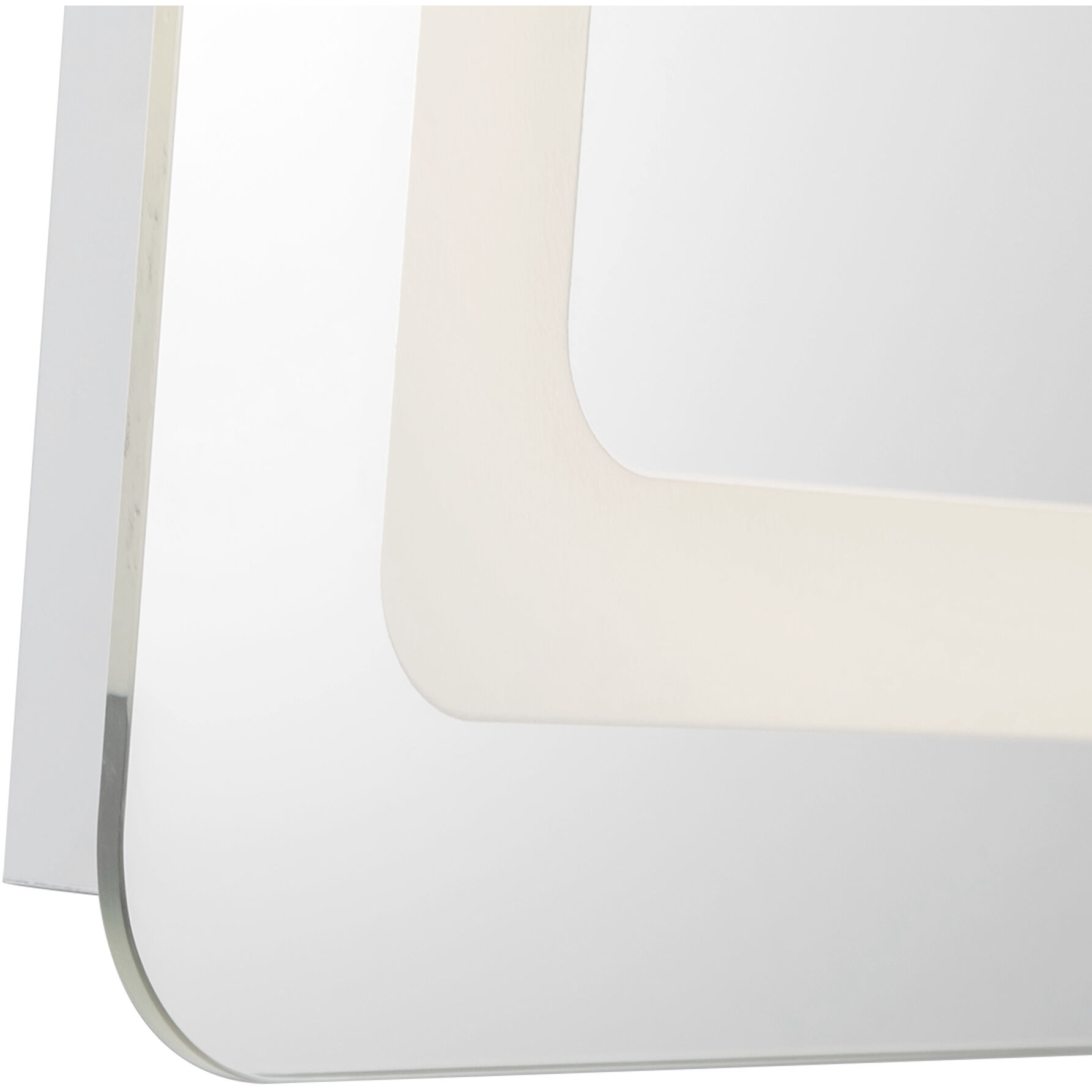 Seneca 36 X 24.13 inch Sandblasted Merc Edge Wall Mirror