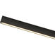 Vera Bath Vanity Light Wall Light in Black