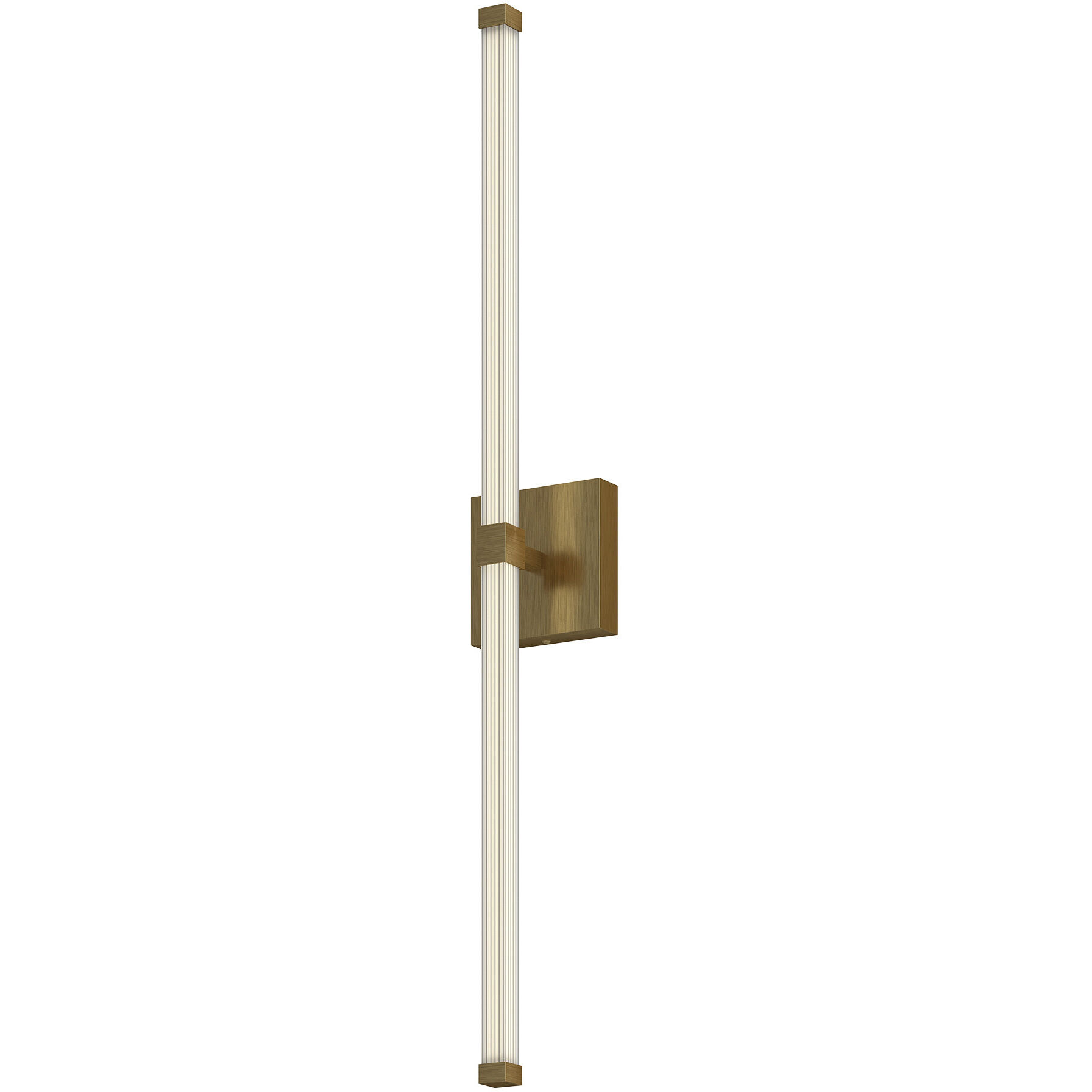 Blade Vanity Light Wall Light in Brushed Gold