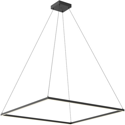 Piazza LED 47.25 inch Black Pendant Ceiling Light