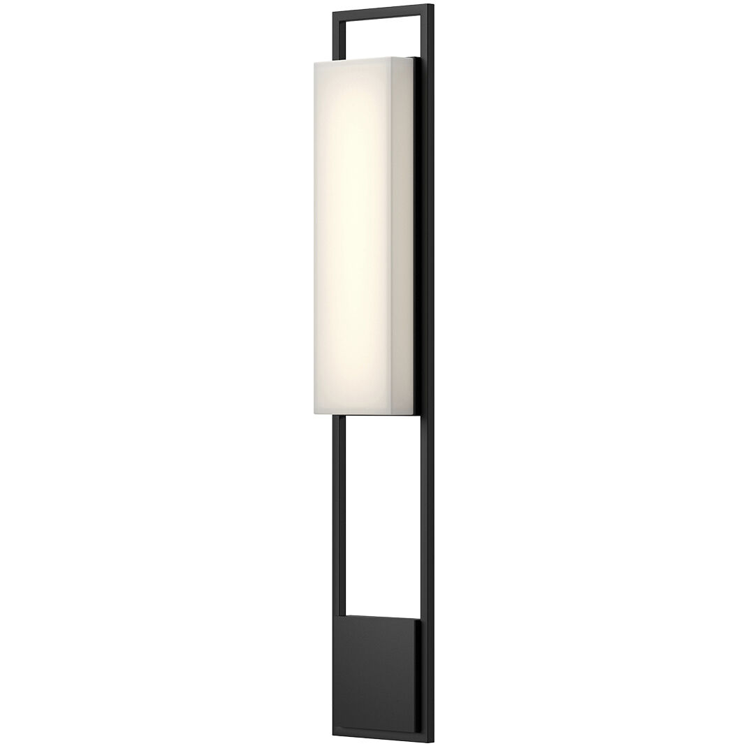 Aspen LED 32.88 inch Black Exterior Wall Sconce