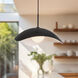 Kirby 1 Light 22.25 inch Black Pendant Ceiling Light