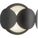 Ciel 1 Light 10 inch Black Wall Sconce Wall Light