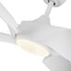 Coronado 55.63 inch Matte White Ceiling Fan