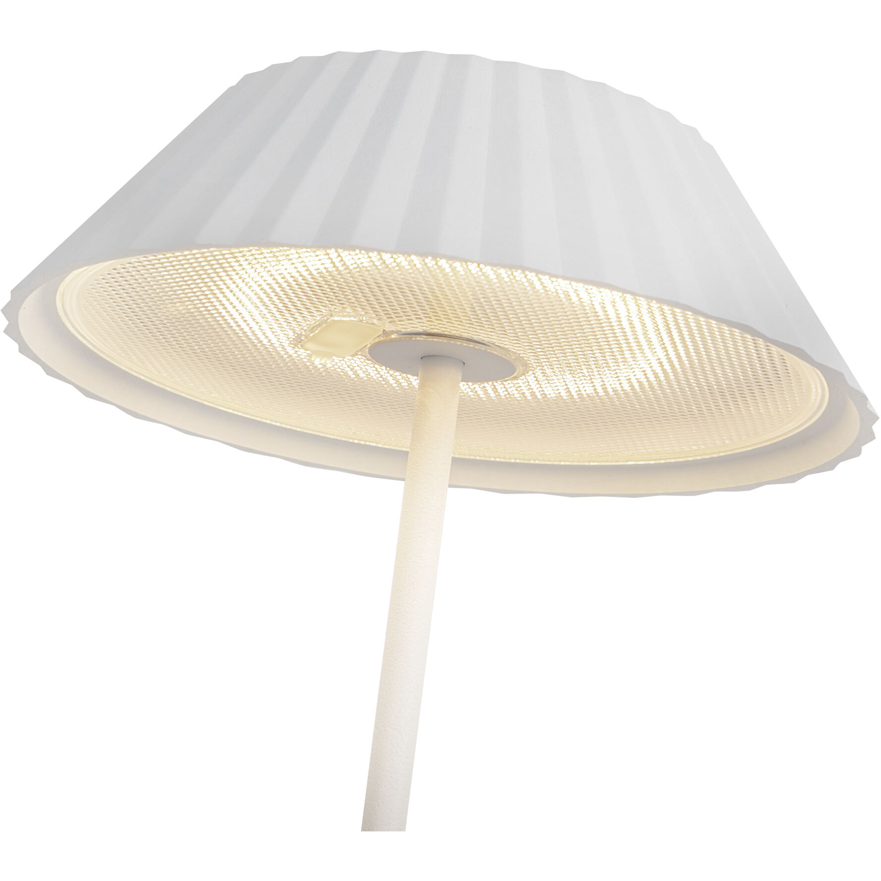 Pela 14.13 inch 3.00 watt White Table Lamp Portable Light