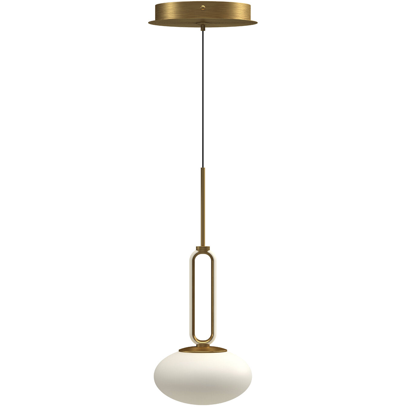 Tavira Pendant Ceiling Light in Brushed Gold