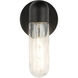 Lima 1 Light 10.13 inch Black Exterior Wall
