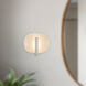 Lustre 9.25 inch Pearl White ADA Wall Sconce Wall Light