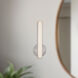 Tole 2 inch Brushed Nickel ADA Wall Sconce Wall Light