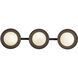 Cleo LED 23.63 inch Black Bath Vanity Light Wall Light