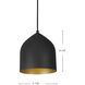 Helena Pendant Ceiling Light in White and Gold