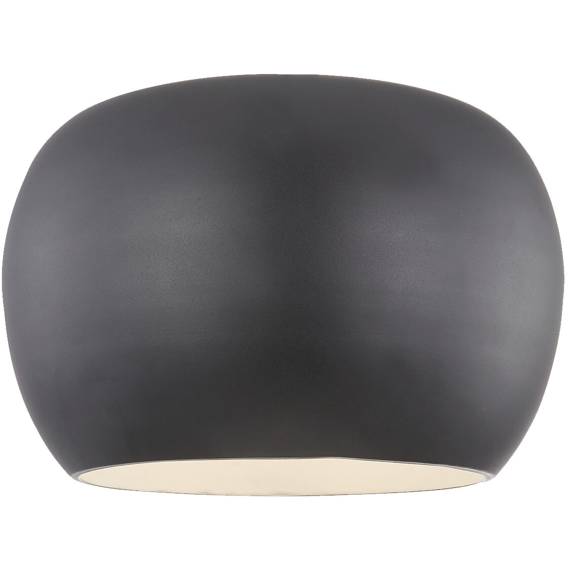 Croft LED 13.5 inch Black/White Flush Mount Ceiling Light