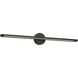 Marlon LED 37.8 inch Black Bath Vanity Light Wall Light