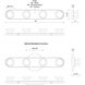 Rezz LED 16 inch Brushed Nickel Bath Vanity Light Wall Light