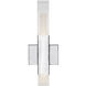 Martelo LED 1.63 inch Chrome ADA Wall Sconce Wall Light