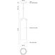 Verona LED 5.13 inch Brushed Nickel Pendant Ceiling Light