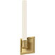 Rona Wall Sconce Wall Light in Brushed Gold
