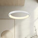 Cortana LED 24.25 inch White Pendant Ceiling Light