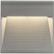 Casa LED 8.5 inch Gray Exterior Wall/Step Light