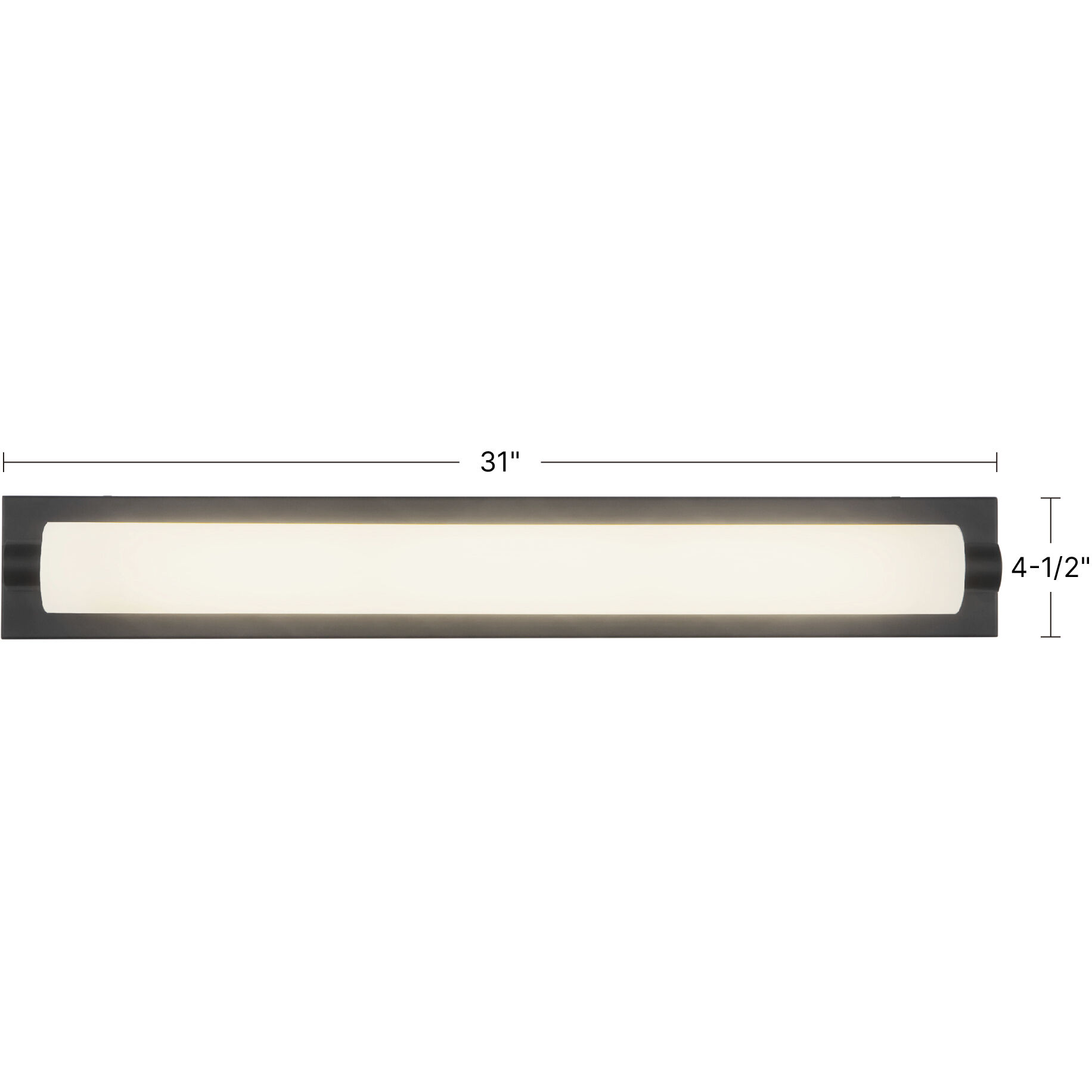 Charleston 31 inch Vintage Brass Bath Vanity Light Wall Light