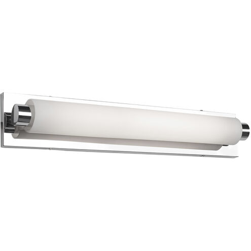 Charleston LED 24 inch Chrome Bath Vanity Light Wall Light