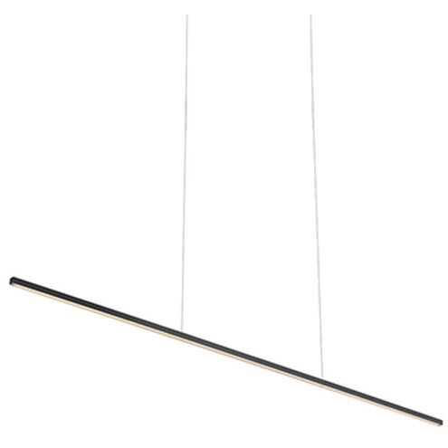 Vega Minor LED 47.38 inch Black Linear Pendant Ceiling Light