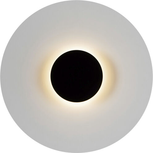 Cruz Wall Sconce Wall Light in Metal - Black and White, Spun Aluminum Shade