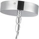 Cleo LED 16 inch Chrome Chandelier Ceiling Light