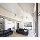 Martelo LED 30 inch Chrome Pendant Ceiling Light