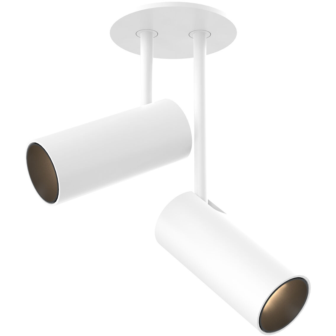 Downey 2.38 inch Semi-Flush Mount