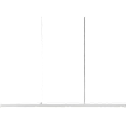 Vega Linear Pendant Ceiling Light in White