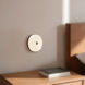 Jada 5 inch Black and Opal Glass ADA Wall Sconce Wall Light