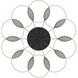 Maestro LED 32.25 inch Black and Gold Chandelier Ceiling Light