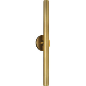Mason Wall Sconce Wall Light in Vintage Brass