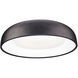 Beacon LED 24 inch Black Flush Mount Ceiling Light