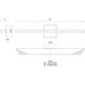 Tachi LED 25 inch Vintage Brass Bath Vanity Light Wall Light
