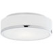 Charlie LED 11.5 inch Chrome Flush Mount Ceiling Light