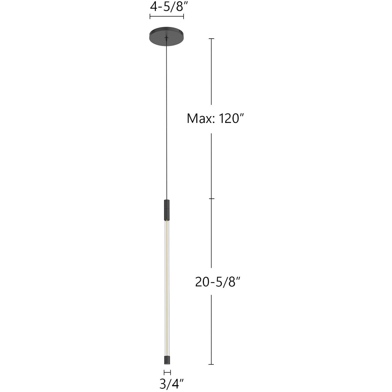 Motif Pendant Ceiling Light in Black