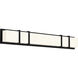Alberni LED 38 inch Black Bath Vanity Light Wall Light