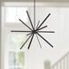 Sirius LED 54.38 inch Black Chandelier Ceiling Light