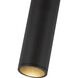 Lorna LED 4.38 inch Black Ceiling Mount Ceiling Light