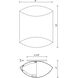 Preston Wall Sconce Wall Light in White