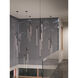 Motif LED 10.25 inch Black Pendant Ceiling Light