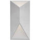 Indio LED 12 inch Brushed Nickel Exterior Wall Sconce
